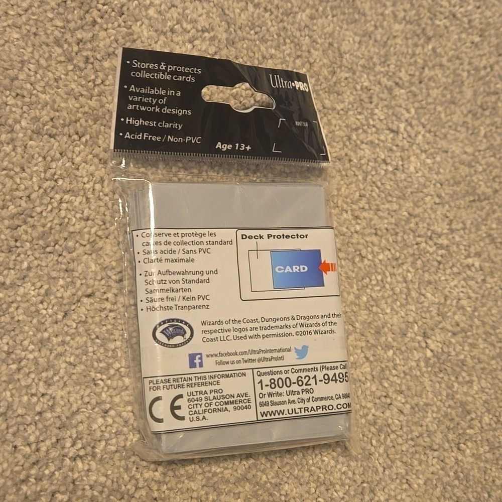 Dungeons & Dragons Deck Protector Sleeves 50pk - Picture 4 of 6
